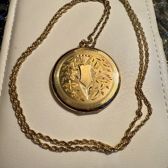 Vtg ~ JMF Gold Filled Locket - Picture 5 of 7